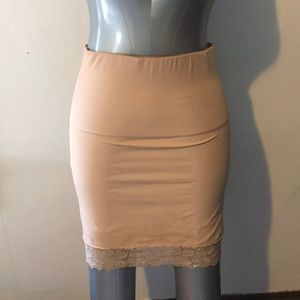 Tan Skirt Shapewear